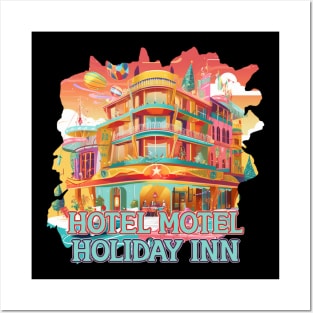 Hotel Motel Holiday Inn Posters and Art